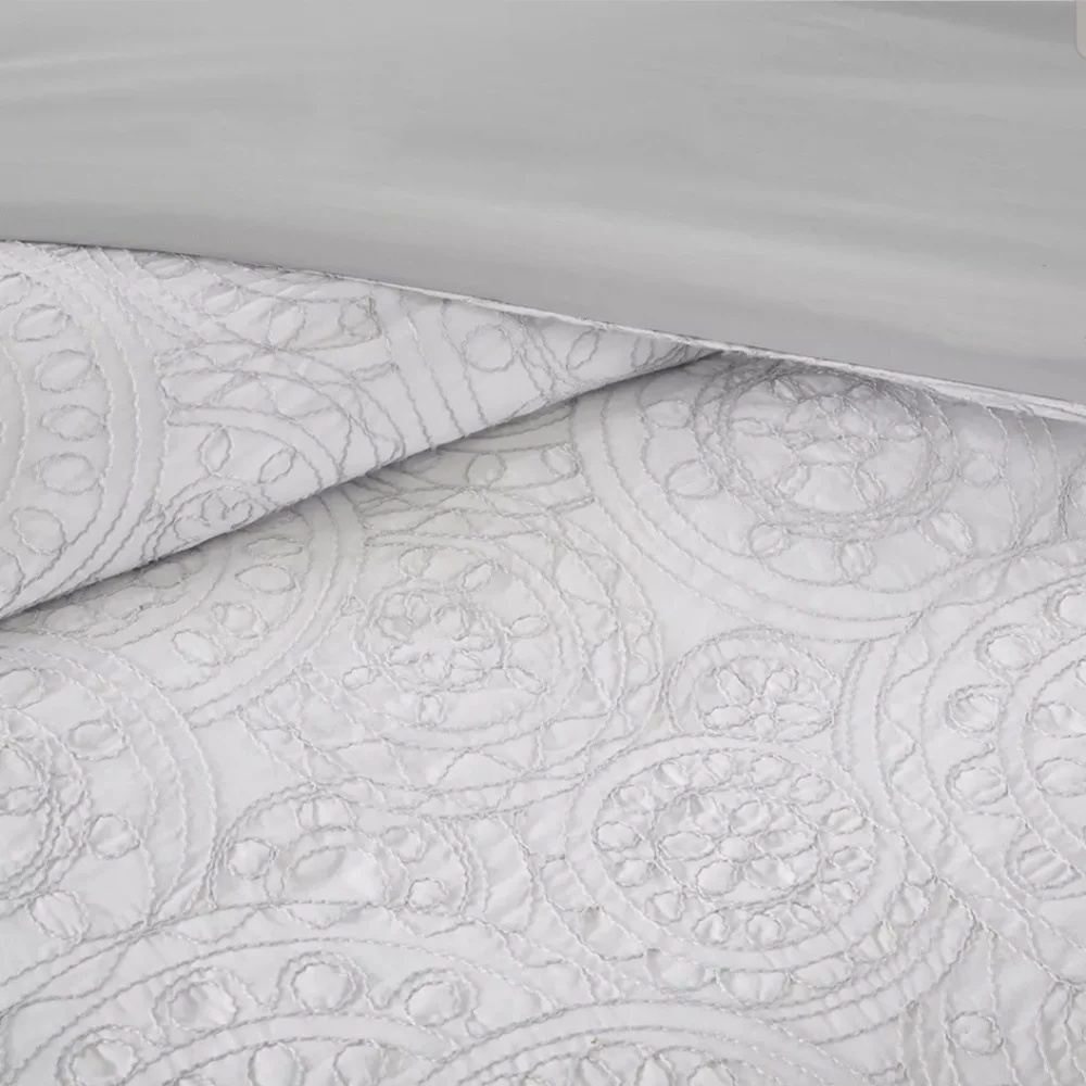 NEW $330 DUVET COVER NEW Harbour House brand  (from Macy's) EMBROIDERED BEAUTY